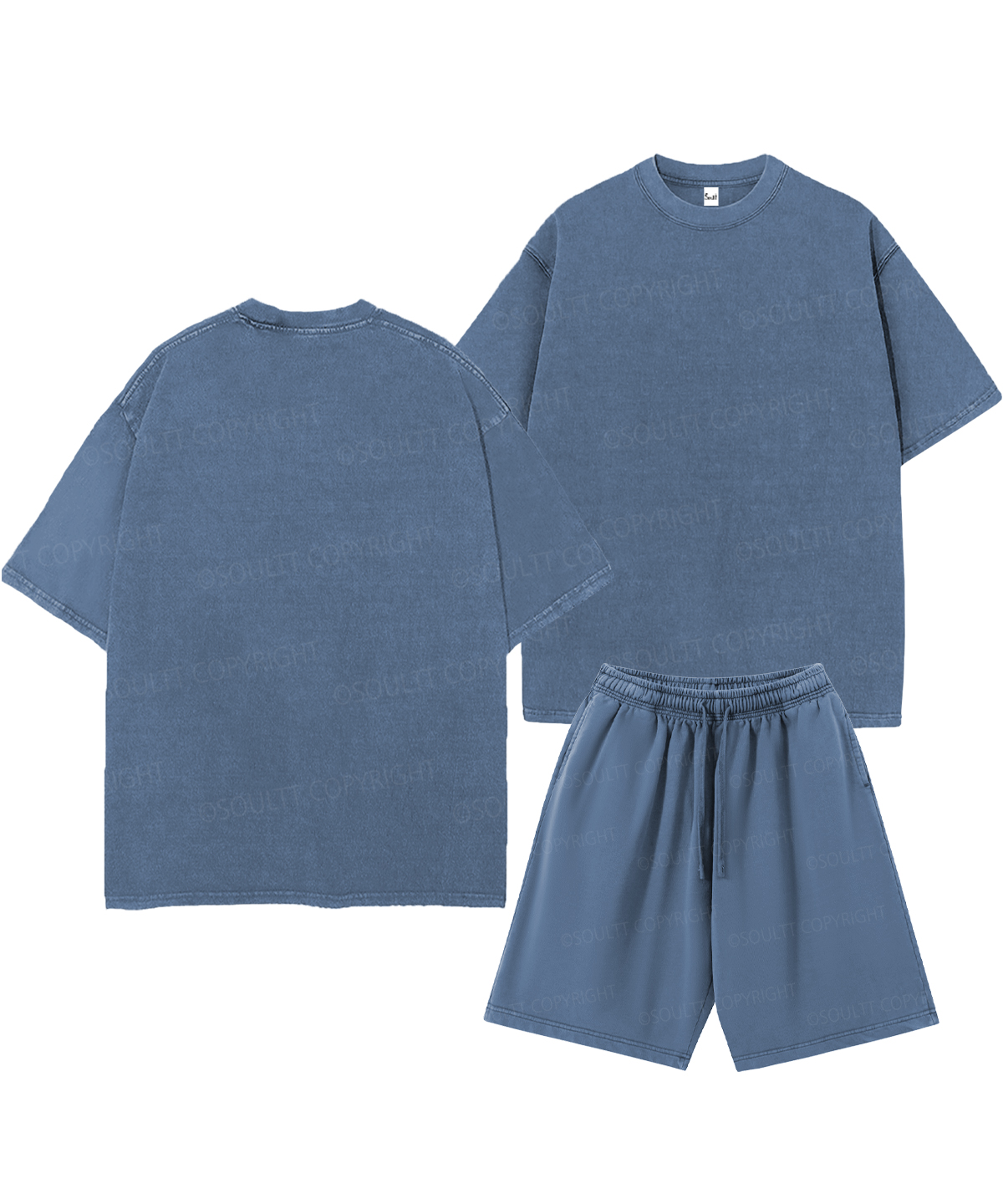 It's About To Rain We're Not Missing This Boat Double Sided Unisex Christian Washed T-Shirt & Shorts